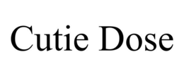 CUTIE DOSE trademark