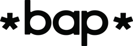 *BAP* trademark