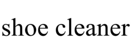 SHOE CLEANER trademark