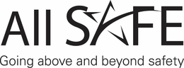ALL SAFE GOING ABOVE AND BEYOND SAFETY trademark