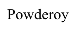 POWDEROY trademark
