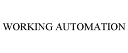 WORKING AUTOMATION trademark