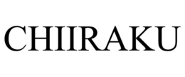 CHIIRAKU trademark