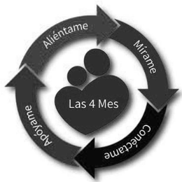 LAS 4 MES ALIÉNTAME MIRAME CONÉCTAME APÓYAME trademark
