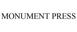 MONUMENT PRESS trademark