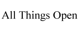 ALL THINGS OPEN trademark