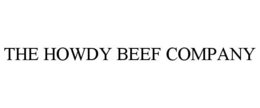 THE HOWDY BEEF COMPANY trademark