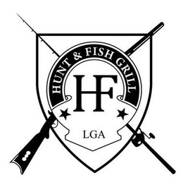 HUNT & FISH GRILL HF LGA trademark
