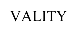 VALITY trademark