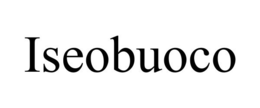 ISEOBUOCO trademark