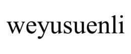 WEYUSUENLI trademark