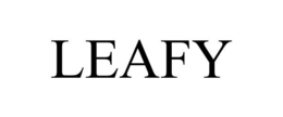 LEAFY trademark
