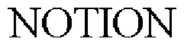 NOTION trademark