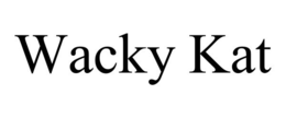 WACKY KAT trademark