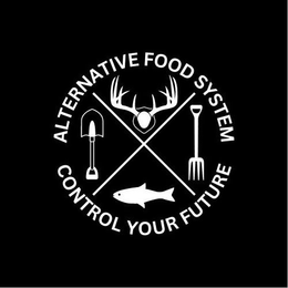 ALTERNATIVE FOOD SYSTEM CONTROL YOUR FUTURE trademark