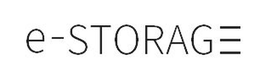 E-STORAGE trademark