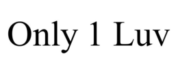 ONLY 1 LUV trademark