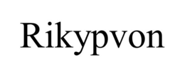 RIKYPVON trademark