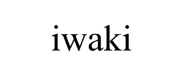 IWAKI trademark