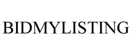 BIDMYLISTING trademark