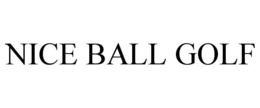 NICE BALL GOLF trademark
