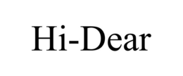 HI-DEAR trademark