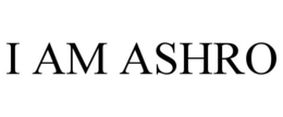 I AM ASHRO trademark
