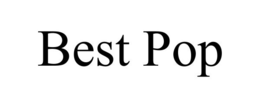 BEST POP trademark