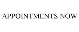 APPOINTMENTS NOW trademark