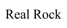 REAL ROCK trademark