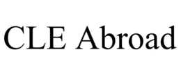 CLE ABROAD trademark