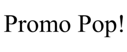PROMO POP! trademark