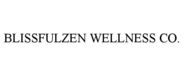 BLISSFULZEN WELLNESS CO. trademark