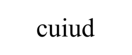 CUIUD trademark
