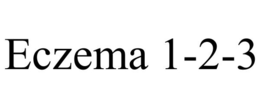 ECZEMA 1-2-3 trademark