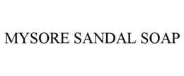 MYSORE SANDAL SOAP trademark