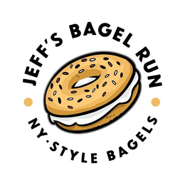 JEFFS BAGEL RUN · NY · STYLE BAGELS · trademark