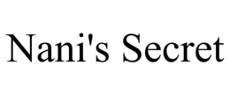NANI'S SECRET trademark