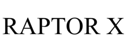 RAPTOR X trademark