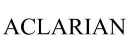 ACLARIAN trademark
