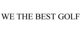 WE THE BEST GOLF trademark