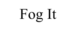 FOG IT trademark