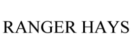 RANGER HAYS trademark
