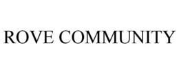 ROVE COMMUNITY trademark