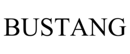 BUSTANG trademark