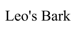 LEO'S BARK trademark