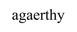 AGAERTHY trademark