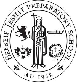 BREBEUF JESUIT PREPARATORY SCHOOL AD 1962 IHS trademark