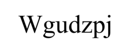 WGUDZPJ trademark
