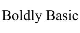 BOLDLY BASIC trademark